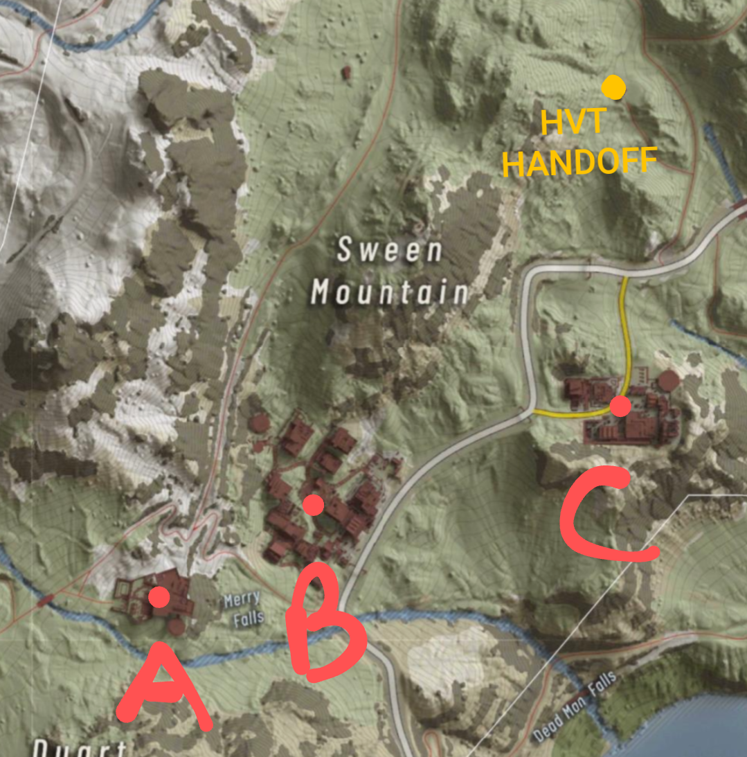 Operation Charger tacmap